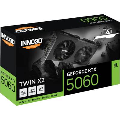 Inno3D GeForce RTX 5060 TWIN X2 8GB GDDR7 N50602-08D7-195071N