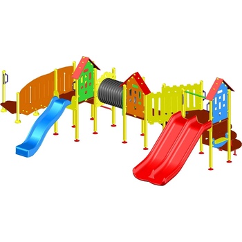 Playfactory КОМБИНИРАНО ДЕТСКО СЪОРЪЖЕНИЕ ps0031-1 (ps0031-1)