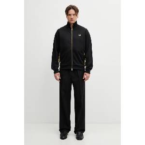Fred Perry суичър с цип мъжки с памук (J2329)