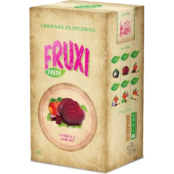 Fruxi jablko cvikla 100% šťava 3000 ml