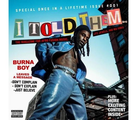 BURNA BOY - I TOLD THEM... CD