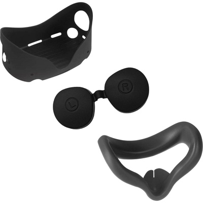 Vortex Virtual Reality Комплект за защита 3 в 1 за Oculus Quest 2 (VVR.ZEST_3_BLK_OQ2.2021)