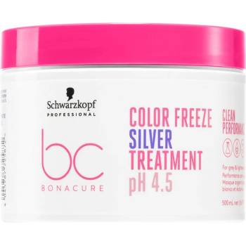 Schwarzkopf BC Bonacure Color Freeze Silver маска неутрализиращ жълтеникавите оттенъци 500ml