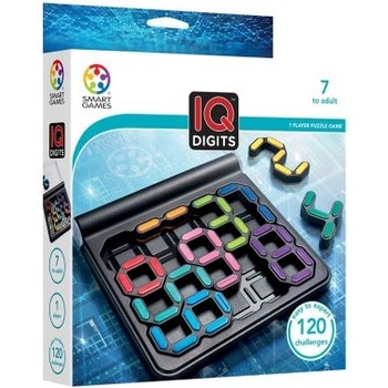 SmartGames Логическа игра - IQ Цифри - 120 предизвикателства - Smart Games (SG301)
