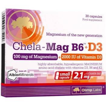 Olimp Sport Nutrition Chela-Mag B6 + D3 [30 капсули]