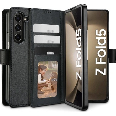 Púzdro Tech-Protect Wallet Samsung Galaxy Z Fold 5, čierne