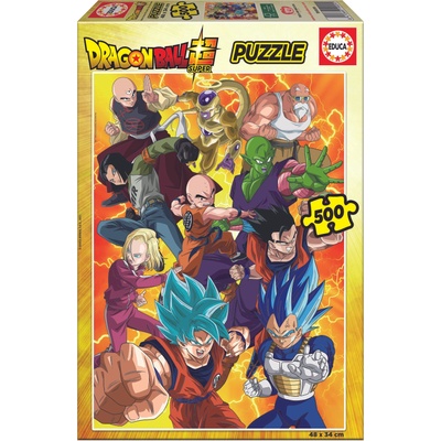 Educa Пъзел Educa - Dragon Ball, Super stars, 500 части (EDU19009)