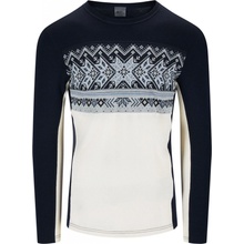 Dale of Norway Vail Mens Crew Neck Baselayer Off White/Navy