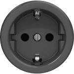 Kliklap - Ретро безрамкова домашна SCHUKO розетка 230V/16A антрацит (KA0110)