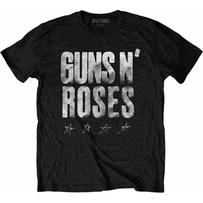 Guns N’ Roses tričko Paradise City Stars čierne