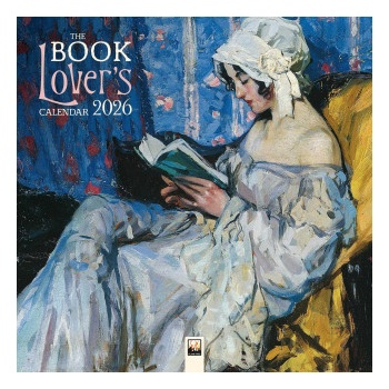 Flame Tree Publishing Book Lover's Wall Calendar 2026 (Art Calendar)