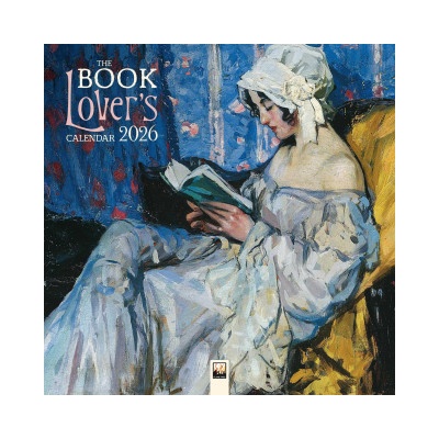 Flame Tree Publishing Book Lover's Wall Calendar 2026 (Art Calendar) | Flame Tree Publishing
