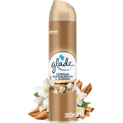 GLADE Osviežovač vzduchu sprej Sensual sandalwood & Jasmine 300 ml