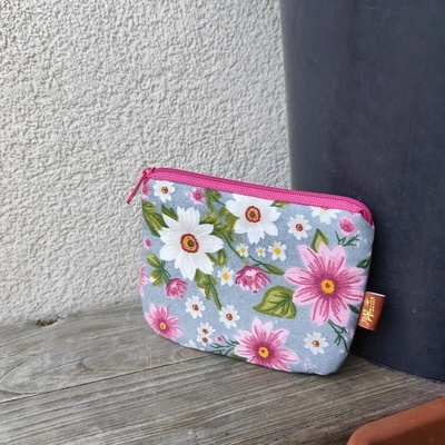 Joan Atelier taštička mini Mína růžová louka