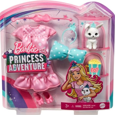 Mattel Barbie Adventure Sukně s bundičkou a zajíček GML66 – Hledejceny.cz