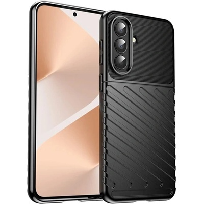 Gigapack Samsung A57 5G GIGAPACK Силиконов протектор за телефон, устойчив на удар, изпъкнал модел, ЧЕРЕН (GP-182862)