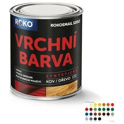 Rokoemail S 20,3 ČSN 10,0 světle šedá 0,6 L