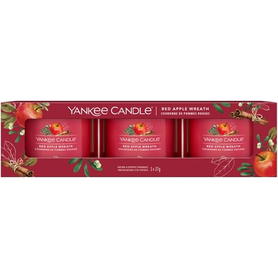 Yankee Candle Red Apple Wreath 3 x 37 g