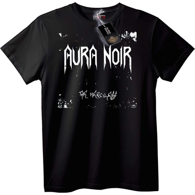 NOONEBRAND Тениска AURA NOIR Безмилостен - 2XL, Black