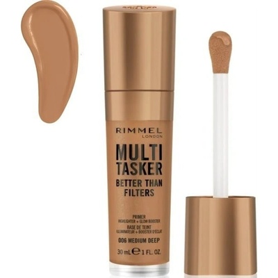 Rimmel London Multi Tasker Better Than Filters viacúčelový rozjasňujúci primer 006 medium deep 30 ml