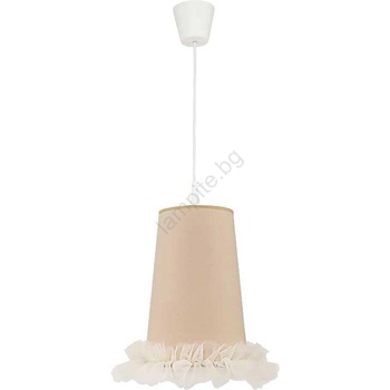 Duolla - Детски пендел BALLET 1xE27/40W/230V Ø 21 см бежов (DU7226)