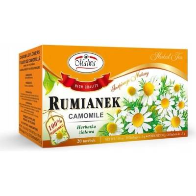 Malwa bylinkový čaj harmanček 30 g 20 x 1,5 g