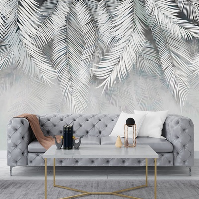 Decono Фототапет Сиви Пера