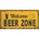 Ceduľa značka Welcome beer zone