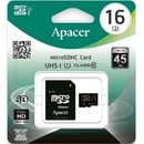 Pamäťové karty Apacer SDHC 16GB UHS-I U1 AP16GMCSH10U1-R