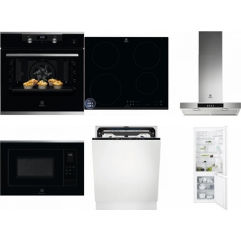 Set Electrolux KODEH70X + LIR60433B + LFT426X + LMS4253TMX + EEM69410L + ENT6TF18S
