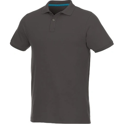 Beryl polokošeľa s krátkym rukávom búrková šedá