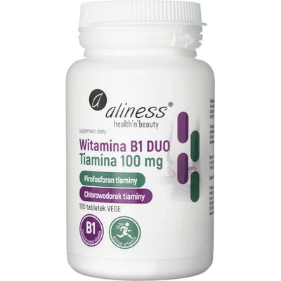 Aliness Vitamín B1 DUO 100 mg 100 tabliet