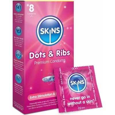Skins Dots & Ribs 8 ks