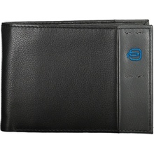 Piquadro kvalitná pánska peňaženka čierna