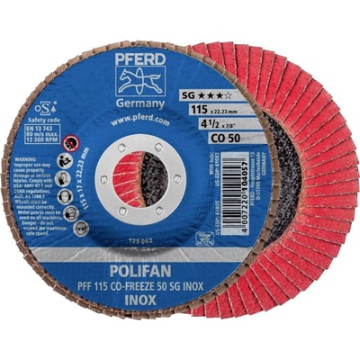 Pferd Vějířovitý brusný kotouč 115 x 22.23 mm 67611550