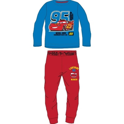 EPlus Пижама за момчета Количките, синя Размер - деца: 128