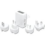 Ecolite XJ4U-USB - Пътен адаптер 4xUSB (EC0158)