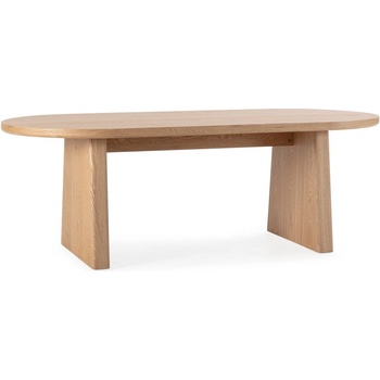 MOME Трапезна маса от декор от ясен 100x200 cm Blair - MOME (19568)