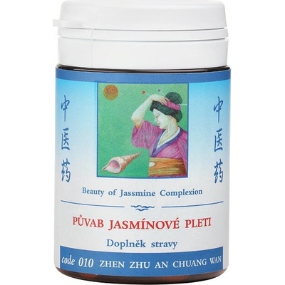 POVAB JASMÍNOVEJ PLETI ZHEN ZHU AN CHUANG WAN TCM Herbs 100 tabliet 30 g