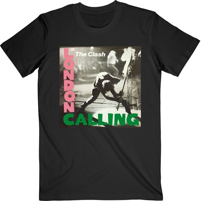 The Clash tričko London Calling čierne