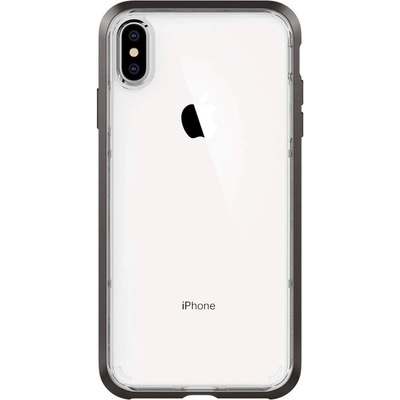 Spigen Neo Hybrid Case Crystal - хибриден кейс с висока степен на защита за iPhone XS Max (прозрачен-сив)