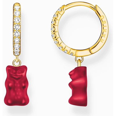 Thomas Sabo x Haribo kusová náušnica Red goldbear CR726-414-10
