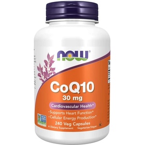 NOW NOW CoQ10 30mg, 240 Veg Capsules