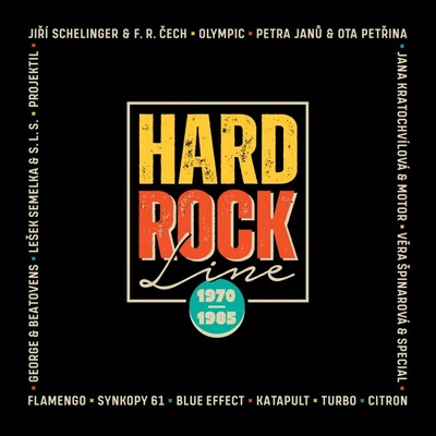Hard Rock Line 1970-1985 - Hudobné albumy