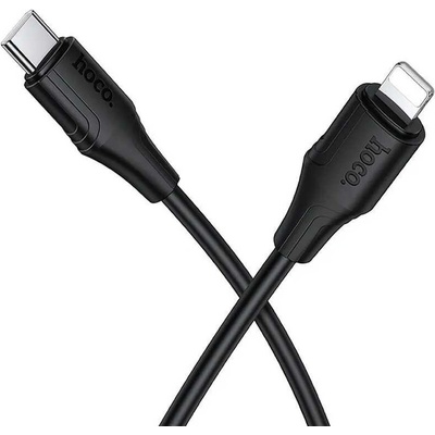 Hoco X124 Silikonový USB A na Lightning 2,4A 1m černý