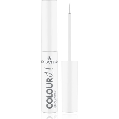 essence COLOUR it! tekuté oční linky 02 White 3 ml