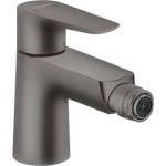 Hansgrohe Смесител за биде Hansgrohe Talis E с черен изскачащ клапан - матиран хром (71720340)