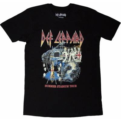 Def Leppard tričko Summer Stadium Tour Black