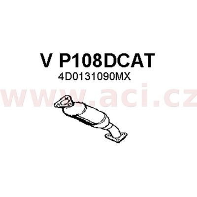 katalyzátor FENNO/IMASAF/EBERSPACHER V P108DCAT