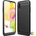 Samsung Galaxy A01 Carbon Fiber Калъф и Протектор